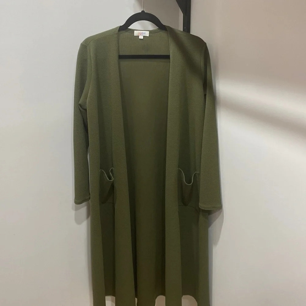 LuLaRoe olive green sweater